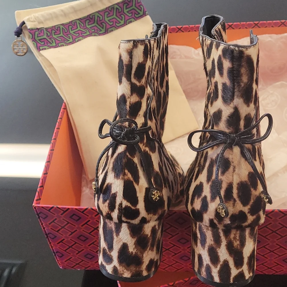 Tory Burch Laila Calfhair Bootie - Picture 3 of 6